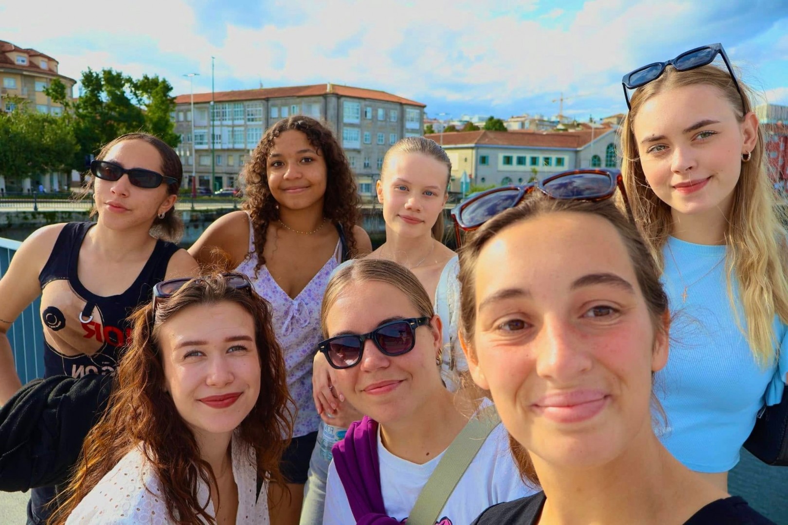 Zsófi au pair programja Spanyolországban_barátokkal